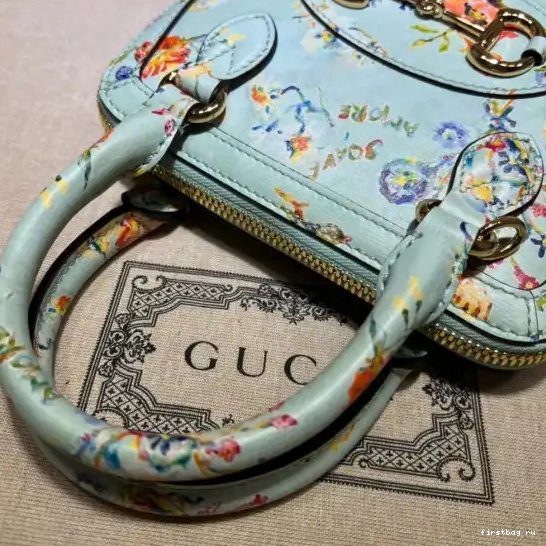 Firstbag ru Gucci mini handle bag Horsebit top 1955 0630